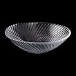 Fan Bowl (7"), Clear - 6 Pack