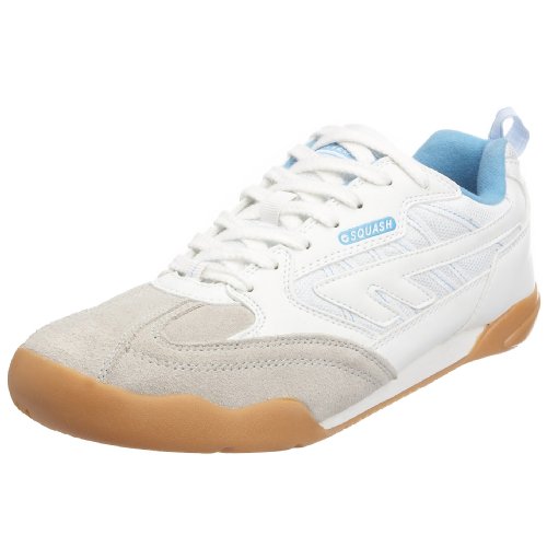Hi-Tec Sports Women's Squash Classic White / Blue 63612-AO6 5 UK