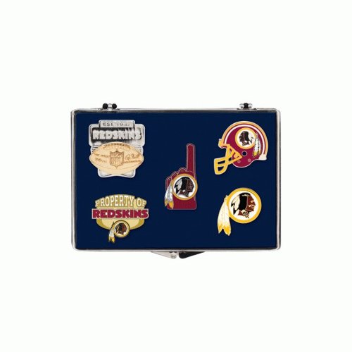 NFL Pin-Set / 5 Pins Washington Redskins