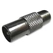 Solid Metal F-Type Satellite to TV Coax Male Adaptor