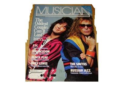 MUSICIAN Magazine June 1984 VAN HALEN cover feature, XTC, Smiths
