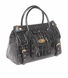 Jane Shilton Leather Croc Melbourne Grab Bag