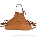 LamsonSharp Brown Leather 4-Pocket Apron