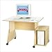 Jonti-Craft 3455JC ThriftyKYDZ 40 W Computer Table w/ CPU Booth