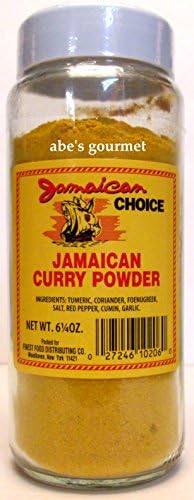 Jamaican Choice Jamaican Curry Powder (Pack of 2) 6.25 oz Jars