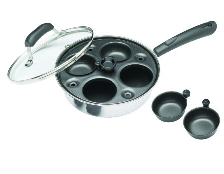 Kitchen Craft 4 Cup Egg Poacher Set