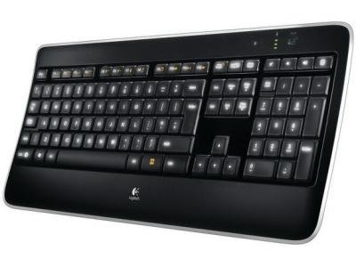 Logitech Wireless Illuminated Keyboard K800 Swiss
