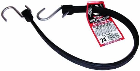 KEEPER CORPORATION P 06224 RUBBER STRAP BLACK 24 INCH