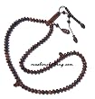 Tasbih-Prayer Beads-Dhikr Beads - Tamarind Wood -99 count