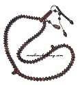 Tasbih-Prayer Beads-Dhikr Beads - Tamarind Wood -99 count