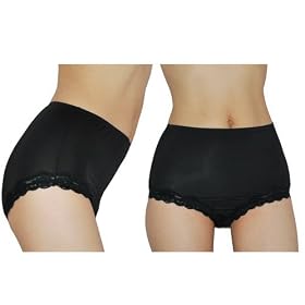 Buy 2 Pack: Ladies HOLEPROOF high waist style brief panties. by Panties