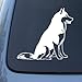 Graph and More SIBERIAN HUSKY - Dog - Vinyl Car Decal Sticker #1560 | Vinyl Color: White