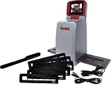 Rollei DF-S 110 DIA Film Scanner (5 Megapixel, 6 cm Farb TFT-LCD inkl - 3 Schlitten f&uuml;r Farbnegative und 3 Schlitten f&uuml;r Dias, TV out, 3600 dpi) grau - Rollei