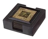 Thirstystone AUEA2-HA44 Ambiance Absorbent Coaster Gift Set - Uva Bella Verde - HA44
