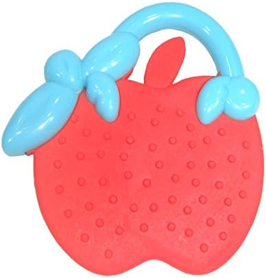 TEDO Baby Fruit Teething Teether Toys Best Infant &amp; Toddler Teether BPA Free 100% Safe Soft Chewy Material (J1-A)