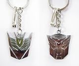 Transformers: Decepticon & Autobot Keychains - Silver