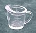 Dollhouse Miniature Clear Measuring Cup