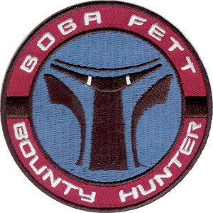  Star Wars: Boba Fett Bounty Hunter Patch