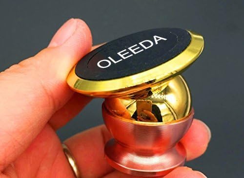 OLEEDA ®Magnetic Cell Phone Car Holder, Shareconn Dashboard Magnetic Smartphone Holder 360 Degree Rotatable Cradle Mount Kit for iPhone 6s 6 Plus, and Other Android Devices