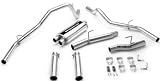 Magnaflow Cat Back Performance ExhaustDual Split Rear Exit ExhaustFordF1502004 to 20084.6L/5.4L V8- CrewCab (ShortBed) (5'6Bed)-3.5 Rolled Tips