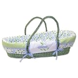 Trend-Lab MBS-CAT Caterpillar Moses Basket 4-Piece Set