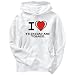 Hoodie Mens White 