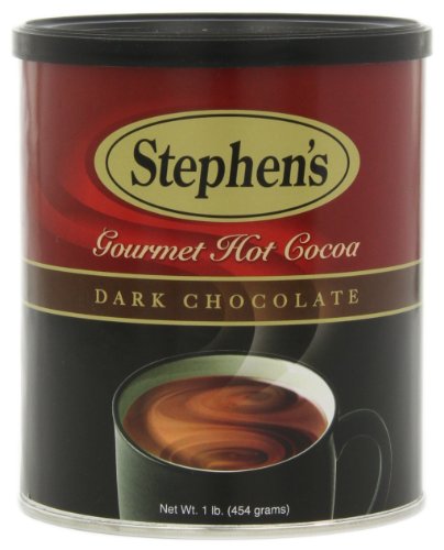 Stephen's Gourmet Hot Cocoa, Dark Chocolate, 16-Ounce Cans (Pack of 6)