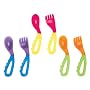 Sassy, Flexi Grip Toddler Fork & Spoon Set