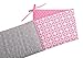 Trend Lab Lily Crib Bumpers, Pink