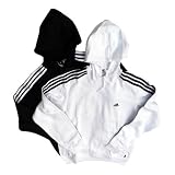 Adidas Essentials 3s Hoody blackwhite Medium