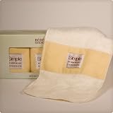 Simple by Bebe au Lait Buttercup Organic Burp Cloth 3 Pack