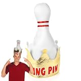 Plush King Pin Bowling Hat