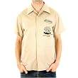 Evisu khaki station shirt. EVIS2351