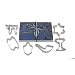 R & M Jewish Holiday Cookie Cutter Set