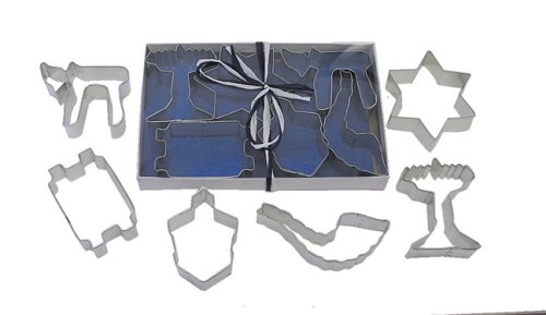 R & M Jewish Holiday Cookie Cutter Set