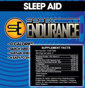 Relaxation & Sleep Aid -All Natural- 18 Soft Gel Capsules/Pills, Helps with Stress & Anxiety, Sleep Better, Feel Better