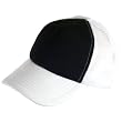 NWT COTTON BLACK & WHITE, 5 PANEL MESH TRUCKER URBAN SKATE CAP / HAT ** Medium / Large