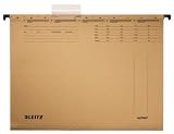 Leitz 19153000 H�ngemappe Alpha, Natronkarton, 10 St�ck, naturbraun