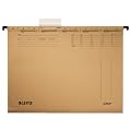 Leitz 19153000 H�ngemappe Alpha, Natronkarton, 10 St�ck, naturbraun