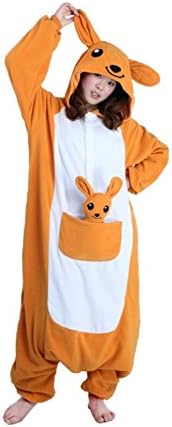 Pajamas Anime Costume Adult Animal Onesie Kangaroo Cosplay Size XL