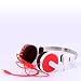 Pick Up Stereo Headphones in Hot Orange by WeSC