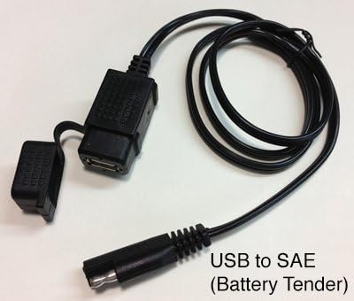 USB Weatherproof Charger Socket 2.1 Amp to SAE (Battery Tender)