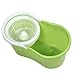 PRO 360 Rotating Spin Magic Mop Bucket No Foot Pedal Green