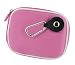 rooCASE (Med EVA Pink) Hard Shell Carrying Case with Memory Foam for FujiFilm Fuji FinePix JX400 / JX405 Digital Camera