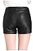 Lotsyle Women's Faux Leather Shorts PU Pants