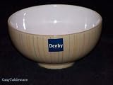 DENBY CARAMEL STRIPES RICE BOWLS