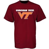 Virginia Tech Hokies Maroon Campus Yard T-shirt