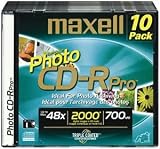 MAXELL 648208 700 MB PHOTO PRO CD-R (10 PK)