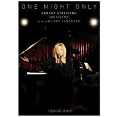 Barbra Streisand - One Night Only: Barbra Streisand and Quartet at The Village Vanguard (plus Audio-CD)