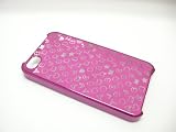【MARC BY MARC JACOBS】 iPhoneケース スターダストロゴ/メタリック 【4/4S対応】 海外直輸入品【カラー：ペオニーピンク】 マークジェイコブス